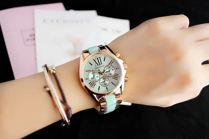 Stainless Steel Women's Dress Watch