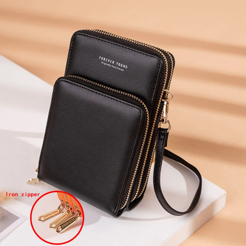 Colorful Phone Bag With Card Holder For Women Daily Use