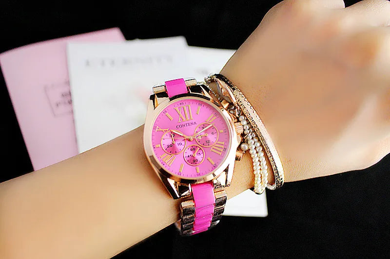 Stainless Steel Women's Dress Watch
