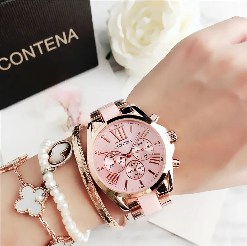 Stainless Steel Women's Dress Watch