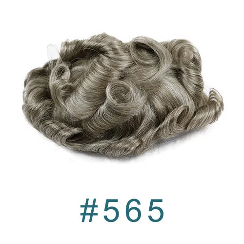 Natural Hairline Ultra Thin Human Hair Toupee for Women