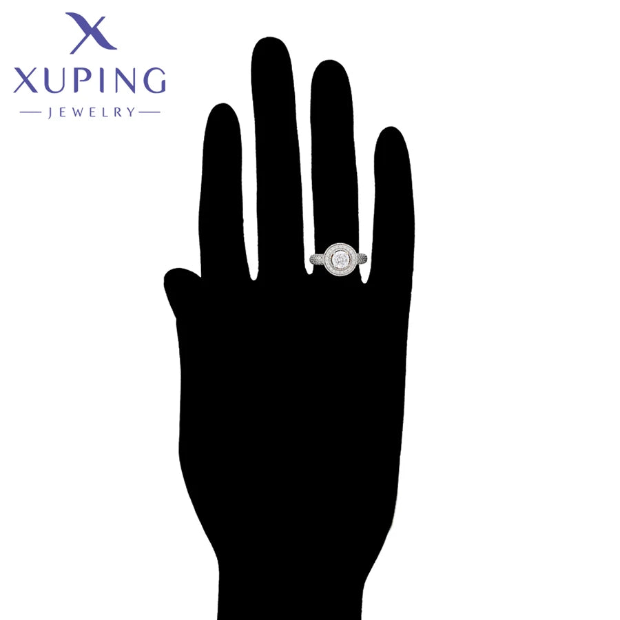 Gold Plated Bowknot Cubic Zirconia Ring