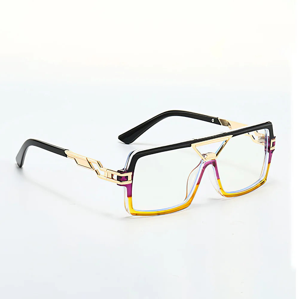 Retro Eyeglasses Vintage Optical Frame Blue Light Protection New Style Anti-Blue Reading Glasses with Customizable Logo