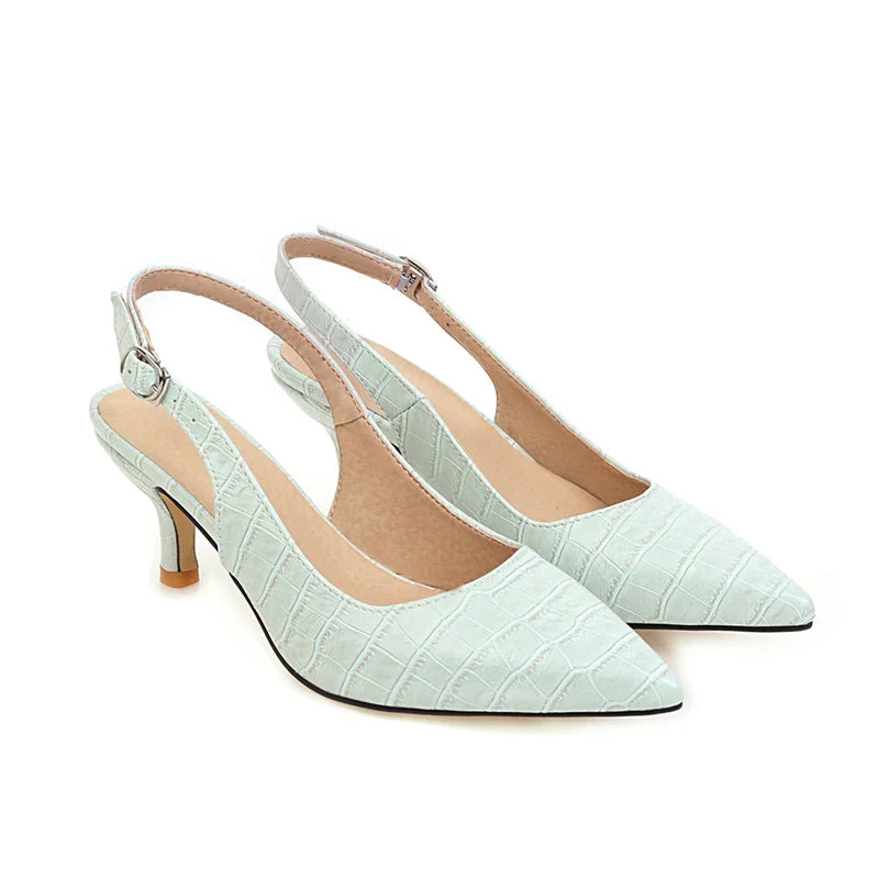 Summer Point Toe Thin Heel Sandals