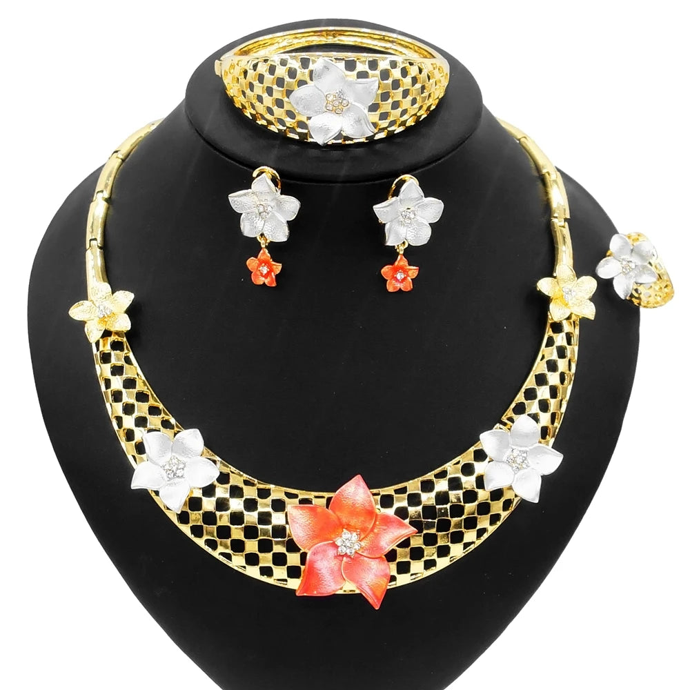 Marcasite And Rhinestone Jewelry Set