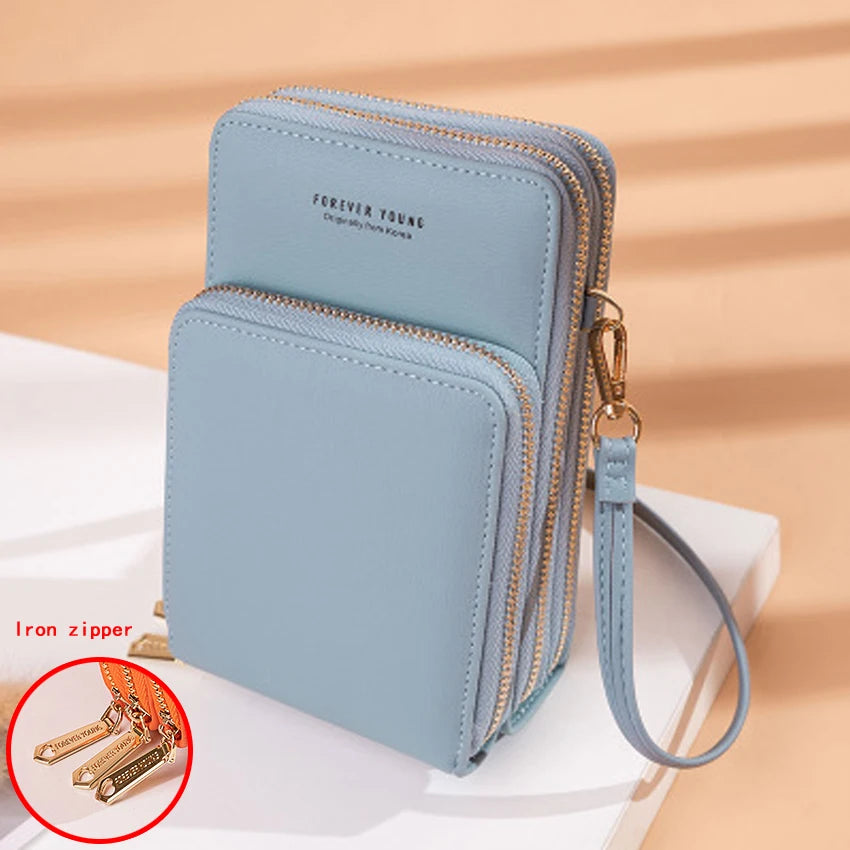 Colorful Phone Bag With Card Holder For Women Daily Use