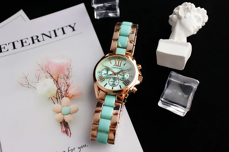Stainless Steel Women's Dress Watch