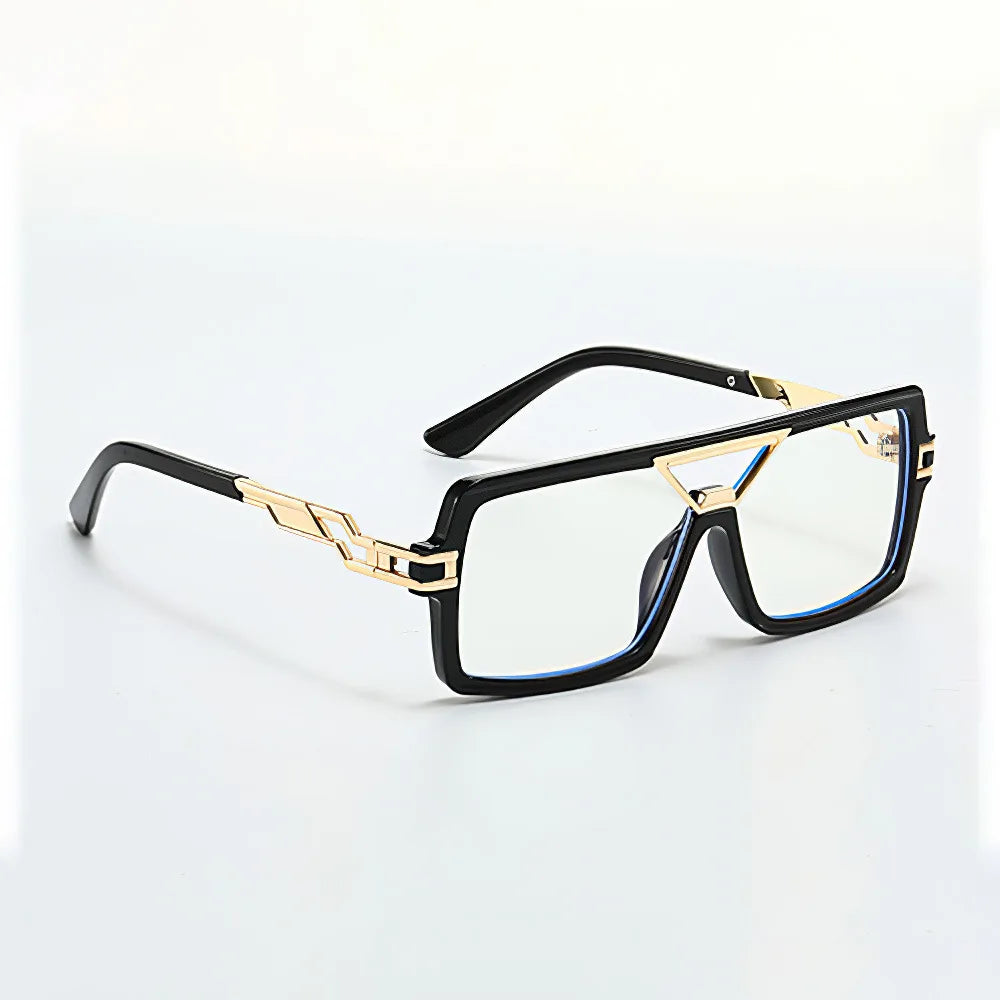 Retro Eyeglasses Vintage Optical Frame Blue Light Protection New Style Anti-Blue Reading Glasses with Customizable Logo