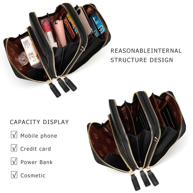 Colorful Phone Bag With Card Holder For Women Daily Use