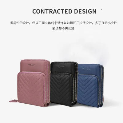 Colorful Phone Bag With Card Holder For Women Daily Use