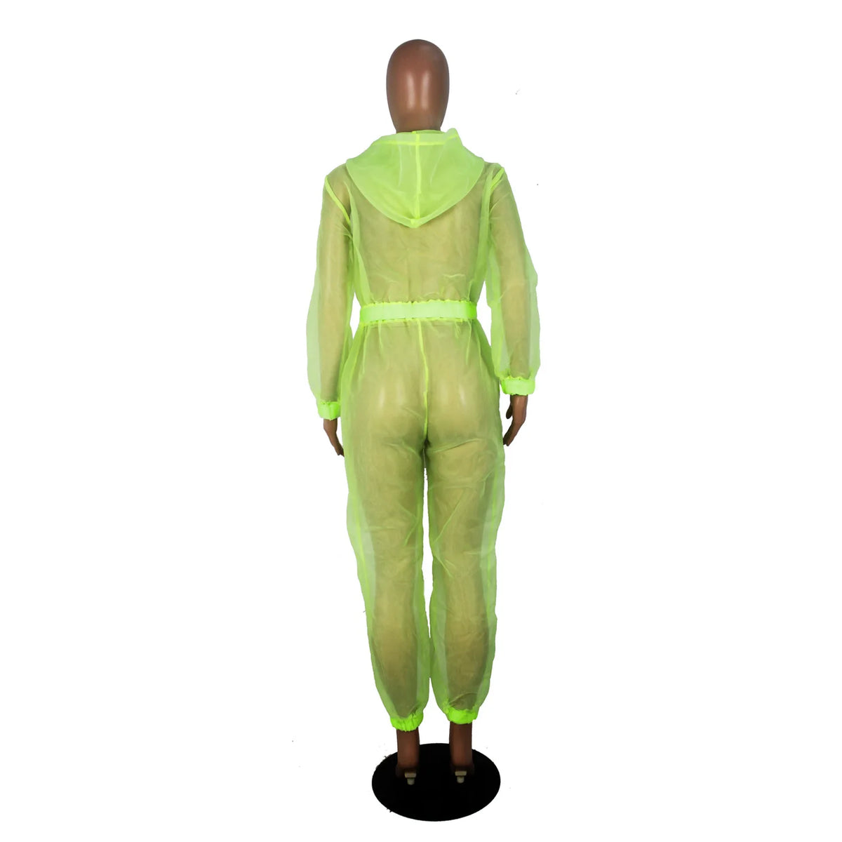 Full Length Pocketed One Piece Jumpsuit Outfit for Women