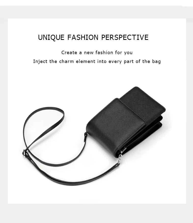 Colorful Phone Bag With Card Holder For Women Daily Use