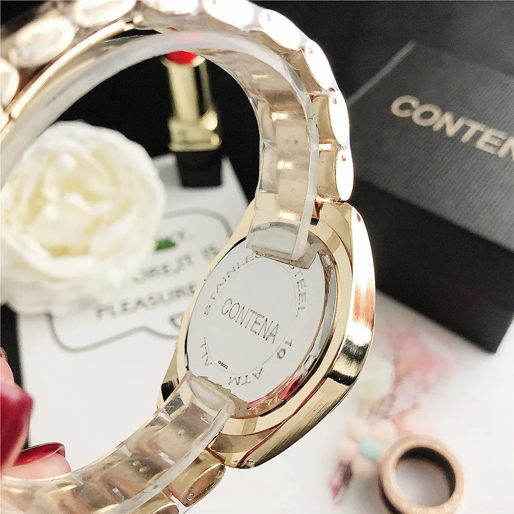 Stainless Steel Roman Numeral Watch