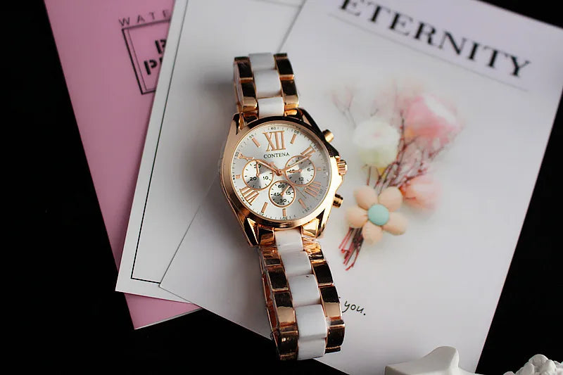 Stainless Steel Women's Dress Watch