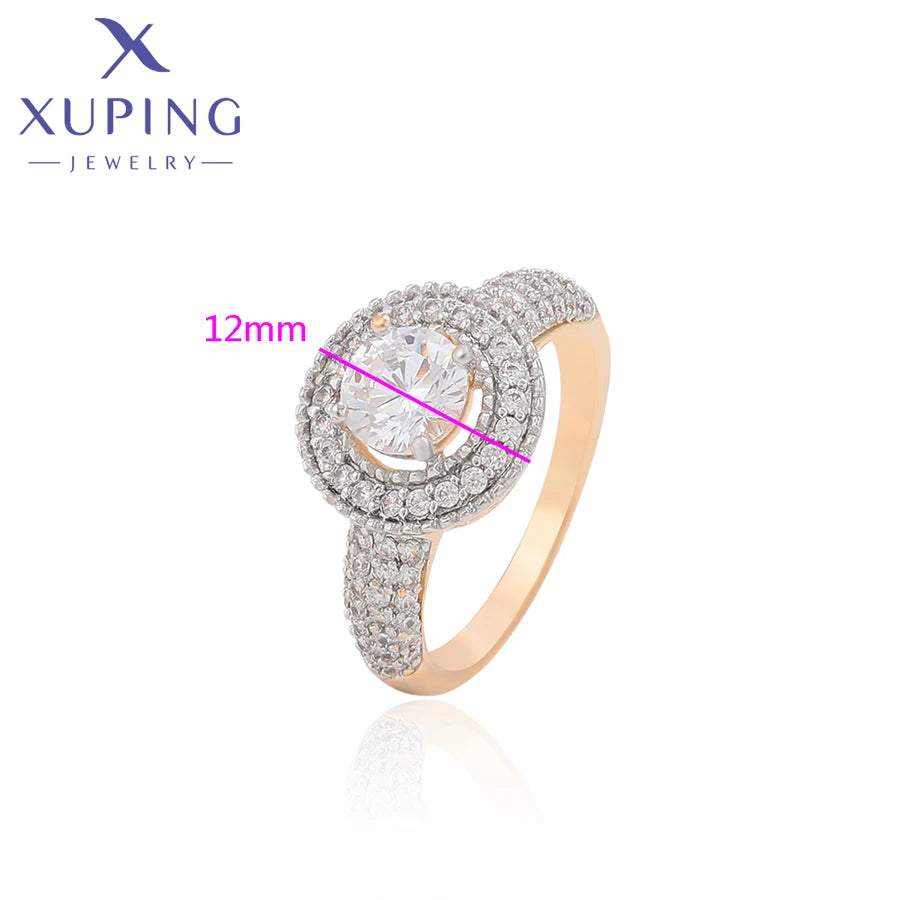 Gold Plated Bowknot Cubic Zirconia Ring