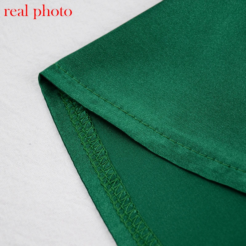 Cryptographic Satin Sexy Backless Sleeveless Party Night Club Wrap Mini Dresses Spaghetti Straps Elegant Dress Solid Vestidos