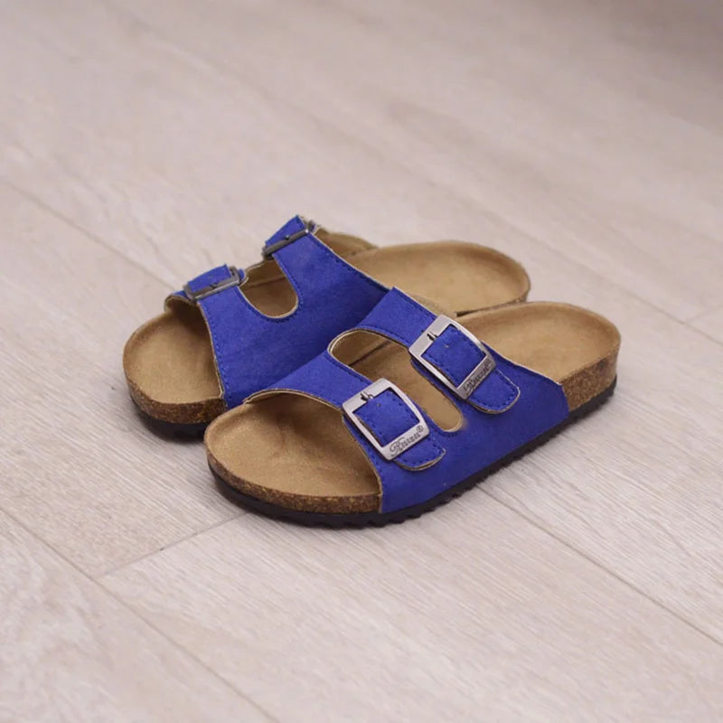 Lightweight Quick Dry Slip On Cork Sandals for Women