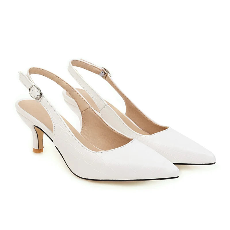 Summer Point Toe Thin Heel Sandals
