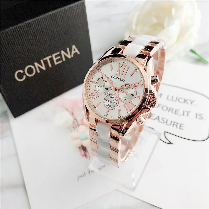 Stainless Steel Women's Dress Watch