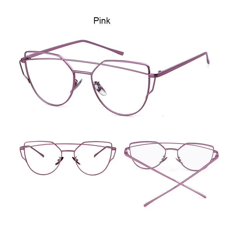 Cat Eye Anti Blue Light Prescription Glasses for Women