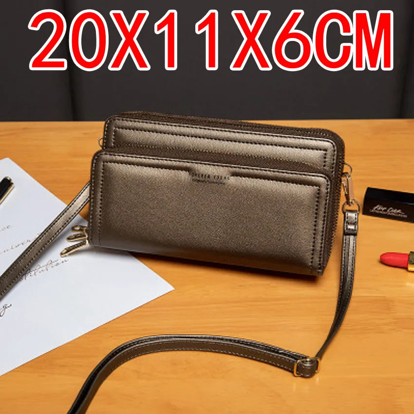 Colorful Phone Bag With Card Holder For Women Daily Use