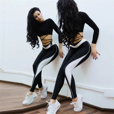 Heart Patchwork Leggings