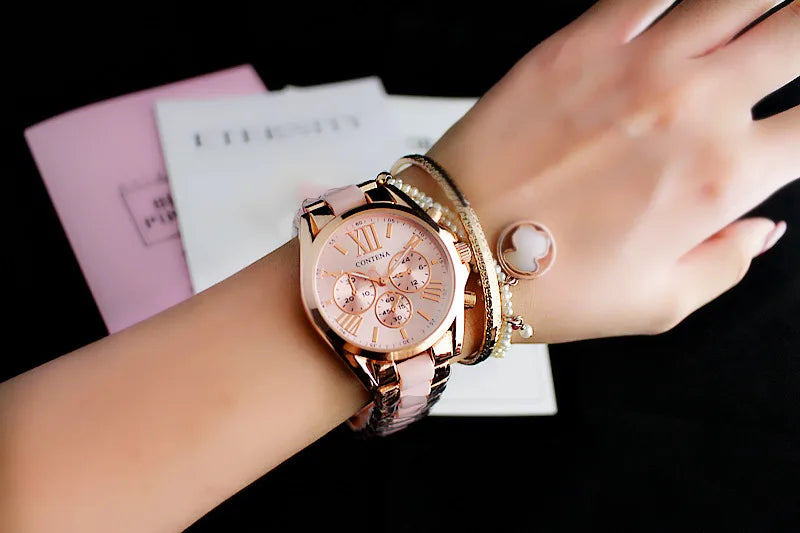 Stainless Steel Women's Dress Watch