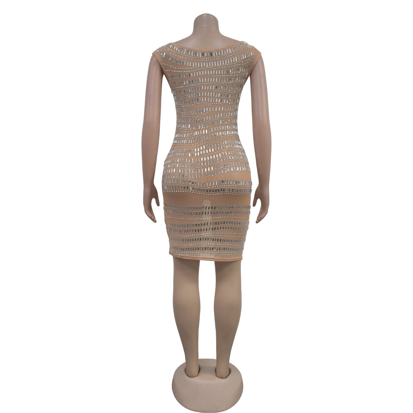 CM.YAYA Women Diamonds Hot Rhinestones Slash Neck Bodycon Mini Dress 2024 Fall Winter Sexy Party Club Evening Birthday Dresses