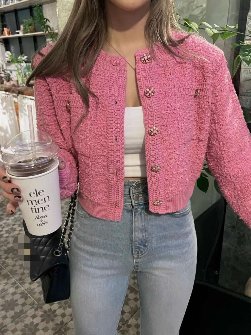 Cozy O Neck Cardigan With Pockets