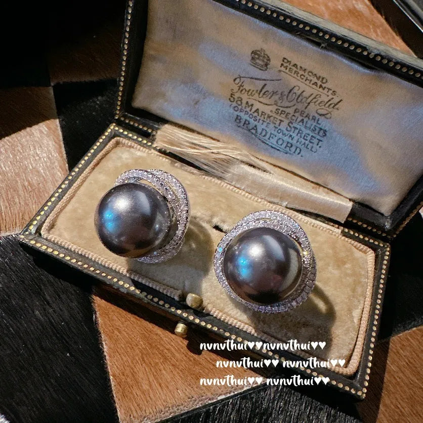 Freshwater Pearl Necklace, Ring, And Earring Jewelry Set for Women