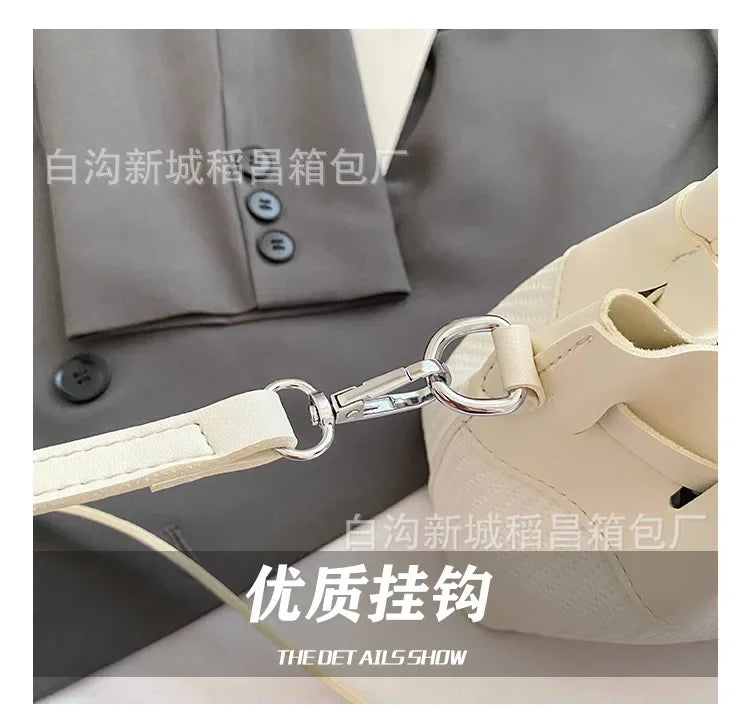 2025 Exclusive Summer Mini Bucket Bag Women, Premium Underarm Shoulder Purse Luxury Chic Crossbody Bag Small Aesthetic