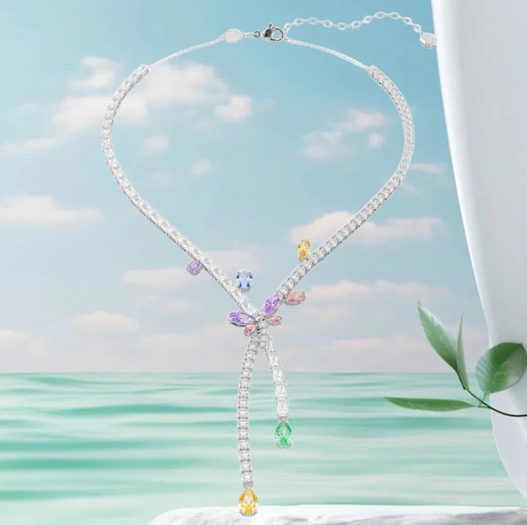 Mixed Cut Crystal Jewelry Set