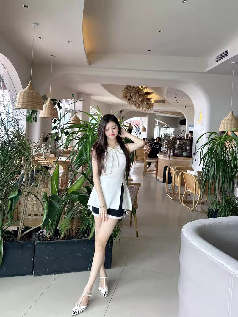 Narrow Band Pointed Toe Kitten Heel Sandals for Women