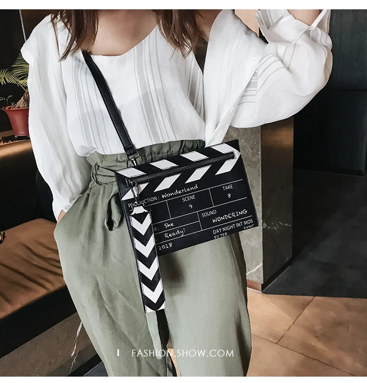 Movie Prop Print Crossbody Bag