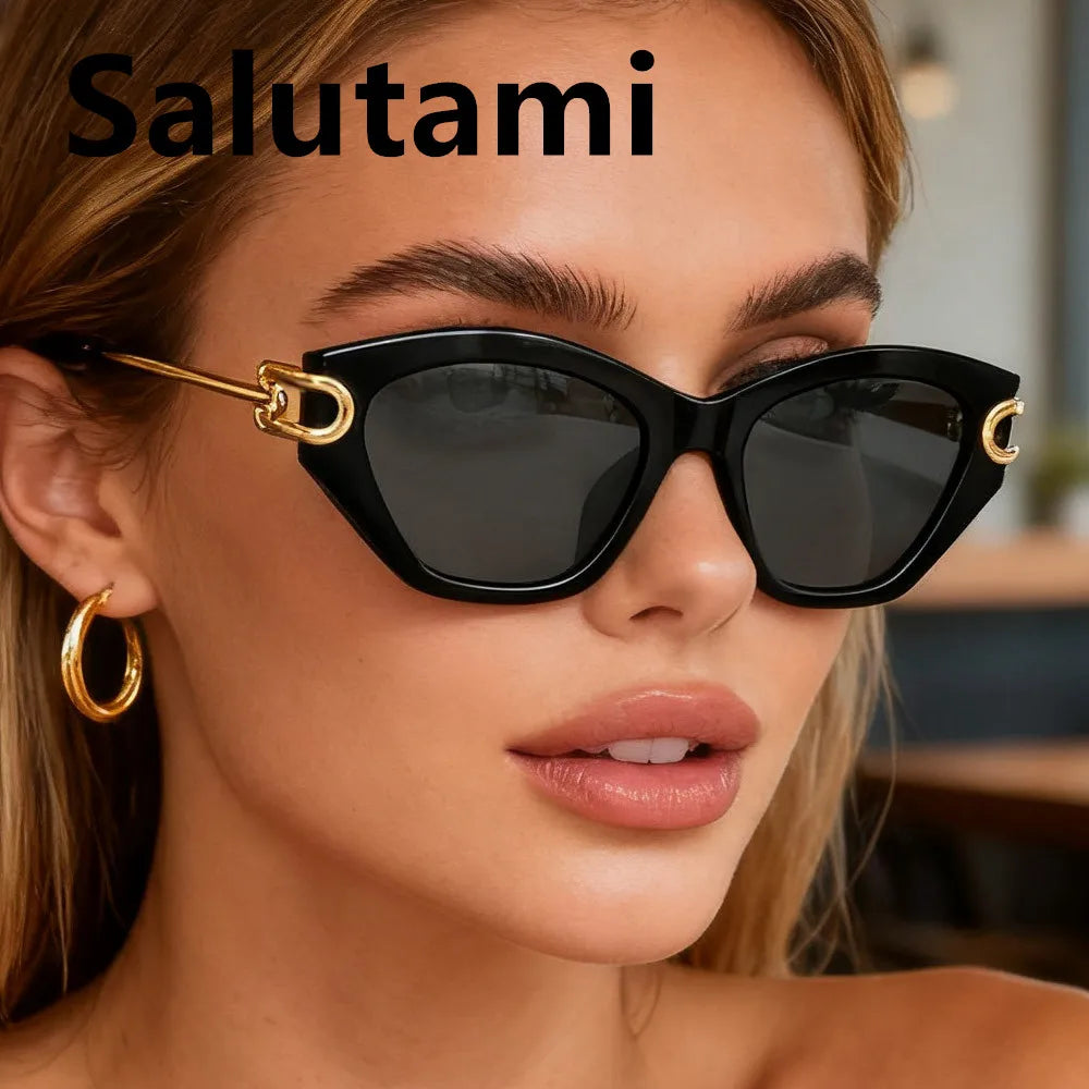 Knot Detail Cat Eye Sunglasses