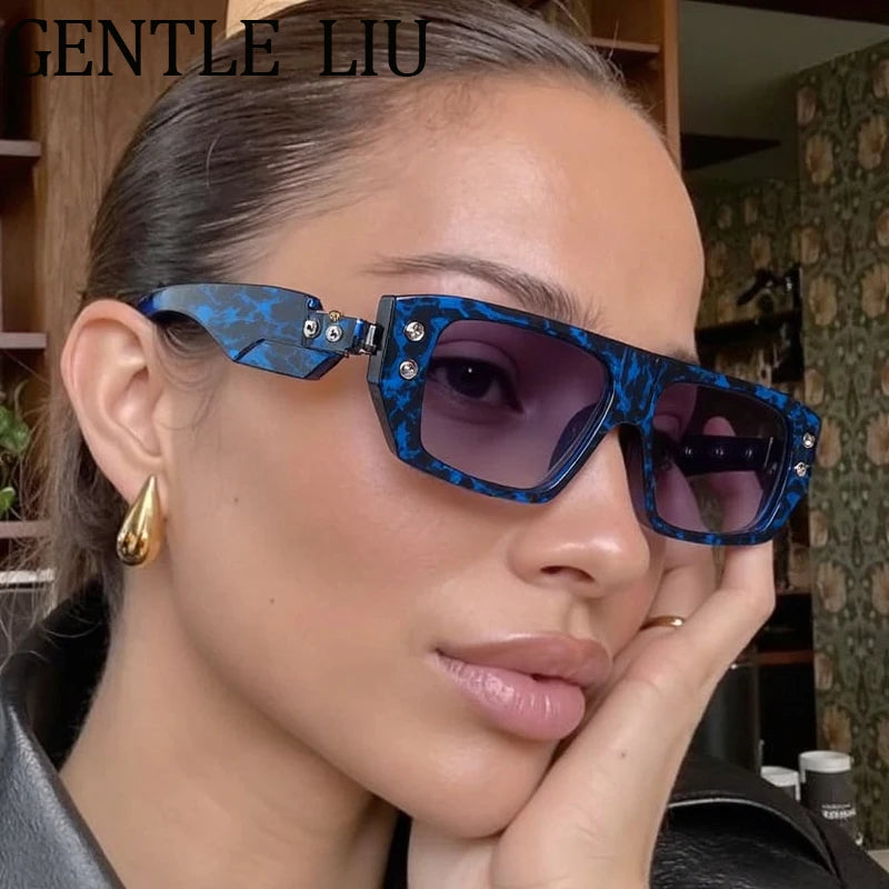 Punk Square Polarized Sunglasses