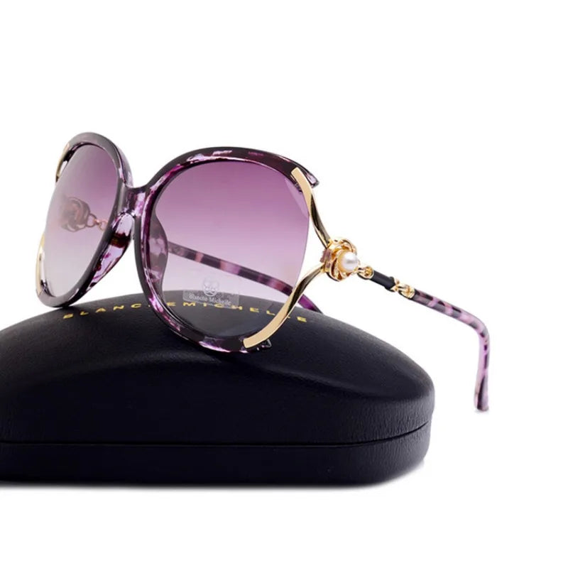 Vintage Gradient Rimless Sunglasses