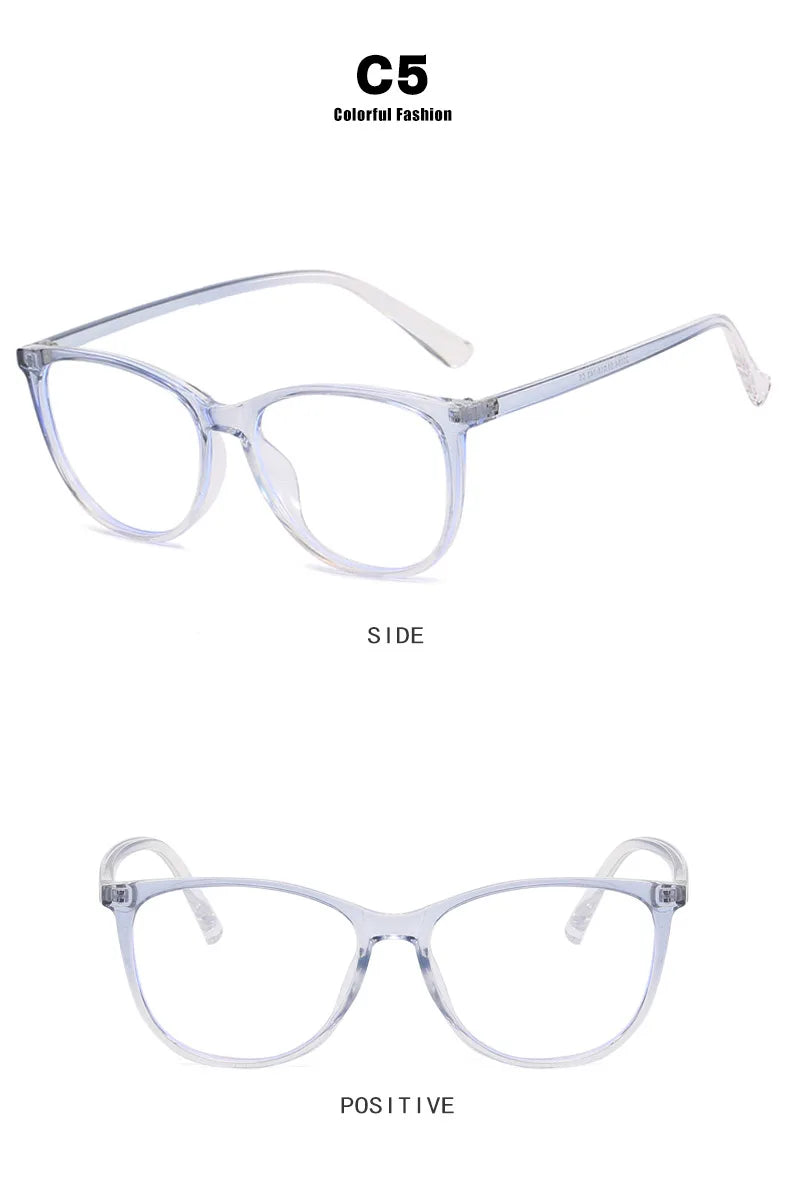 Blue Light Blocking Cat Eye Reading Glasses for Women