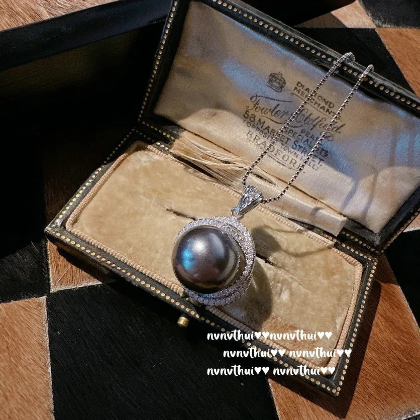 Freshwater Pearl Necklace, Ring, And Earring Jewelry Set for Women