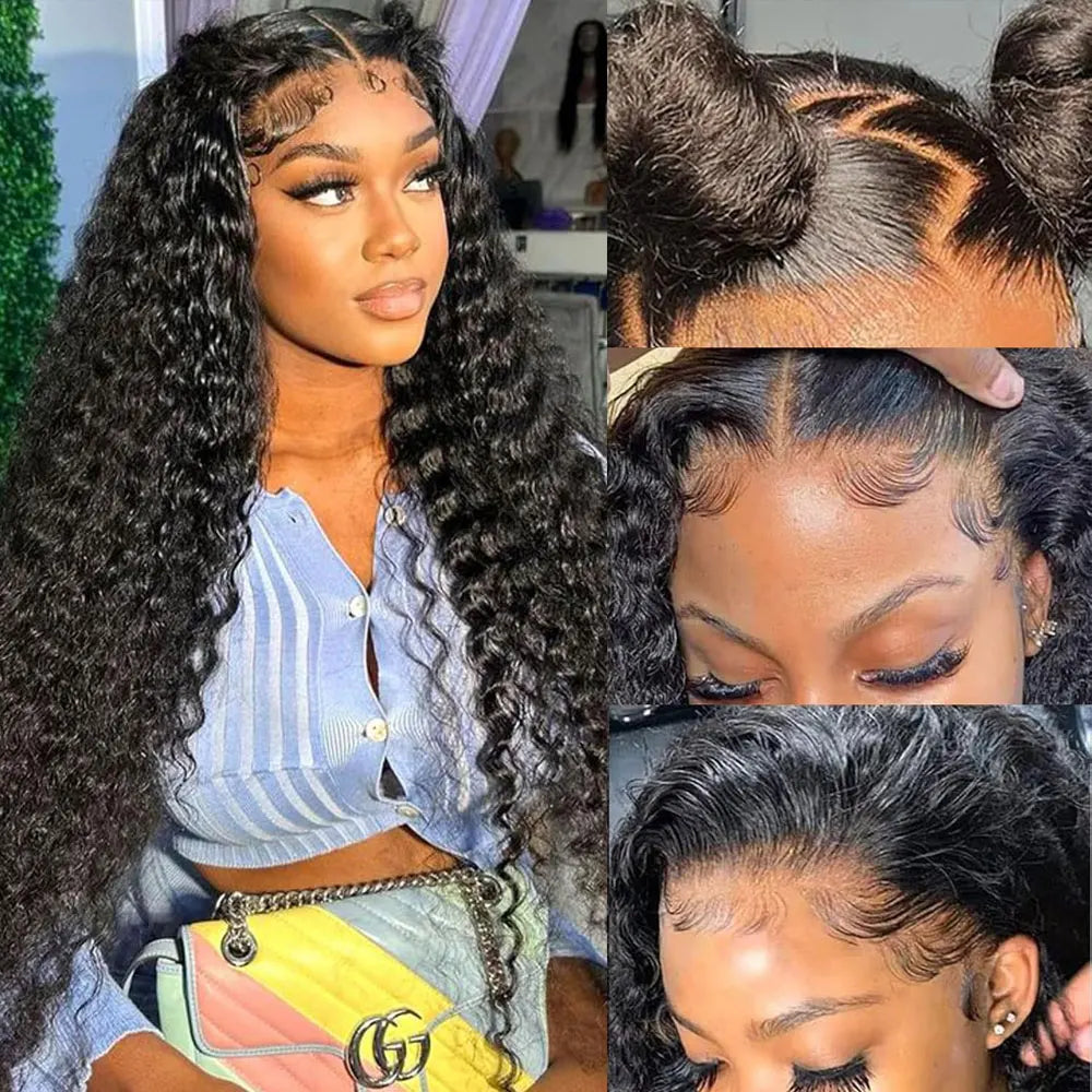Glueless Deep Wave Human Hair Wig