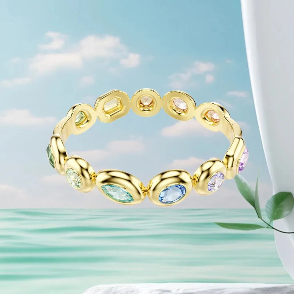 Mixed Cut Crystal Jewelry Set