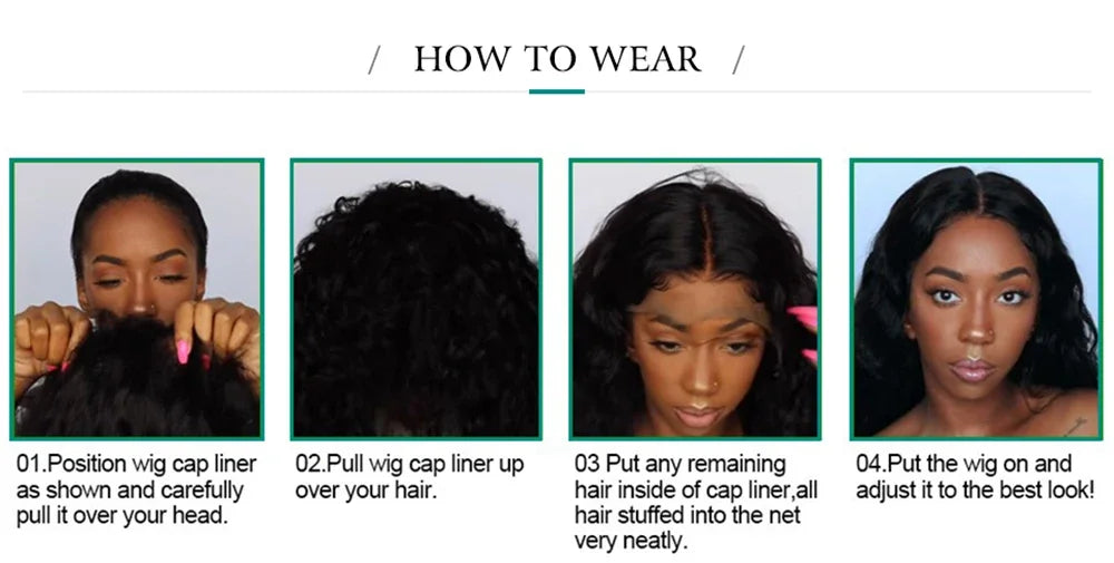 Brazilian Straight Human Hair Lace Front Wig for Women