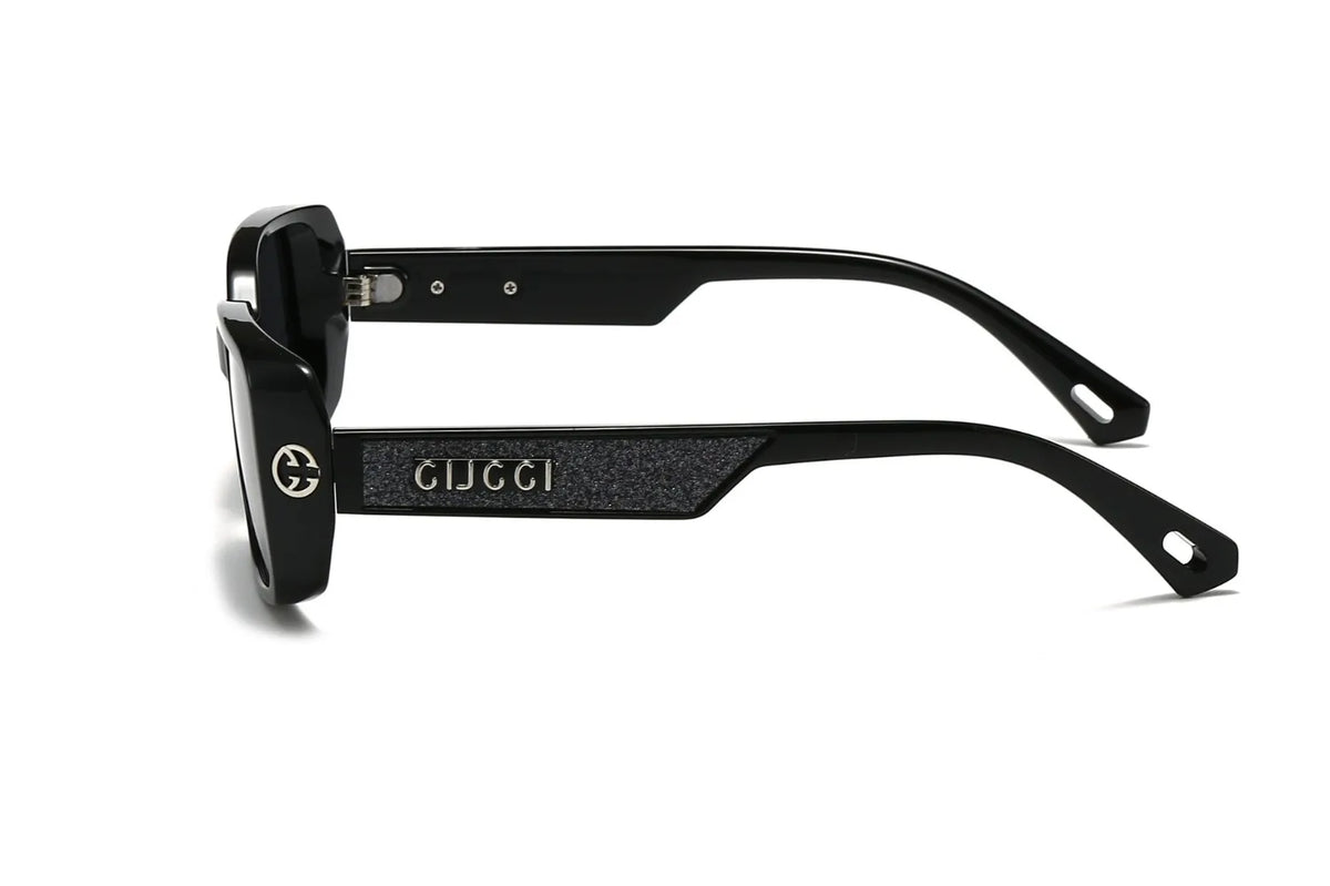 Patterned Square UV400 Sunglasses