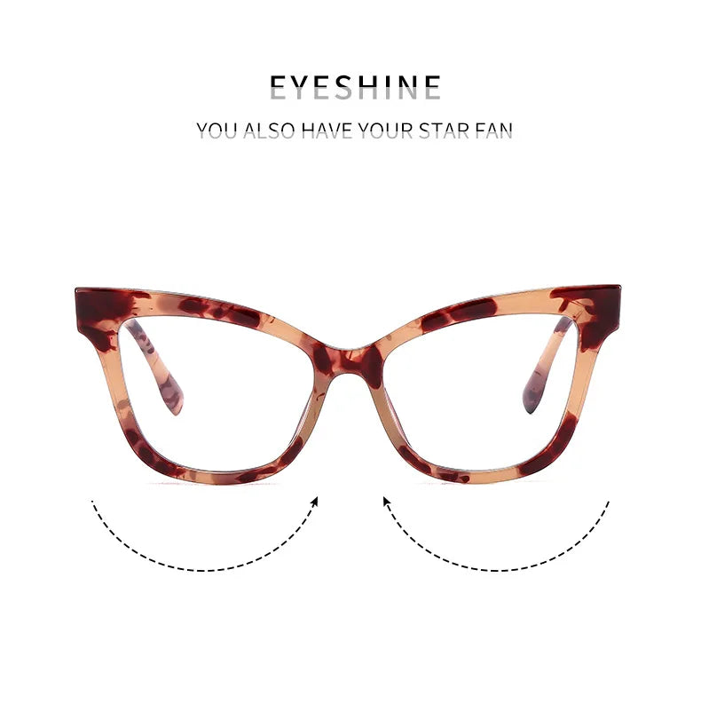 Vintage Blue Light Blocking Cat Eye Reading Glasses for Women