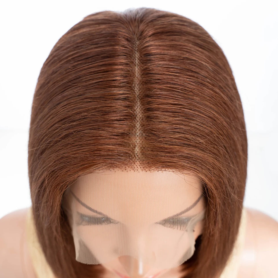 Short Pixie Straight Lace Front Human Hair Wig for Women