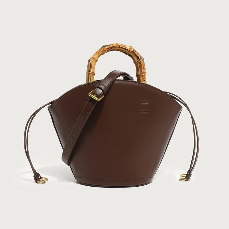 Spacious Bamboo Knot Tote Bag