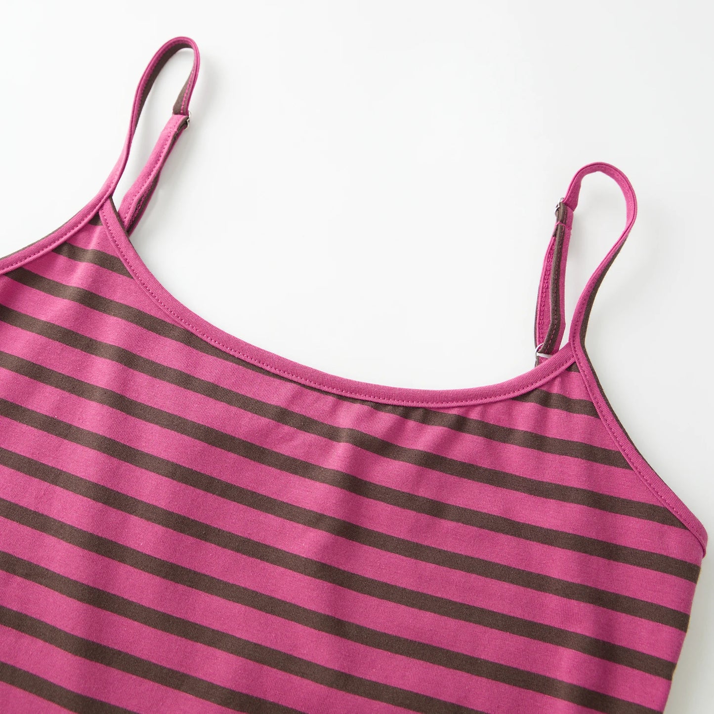 Striped Casual Summer Crop Top And Shorts Set for Women