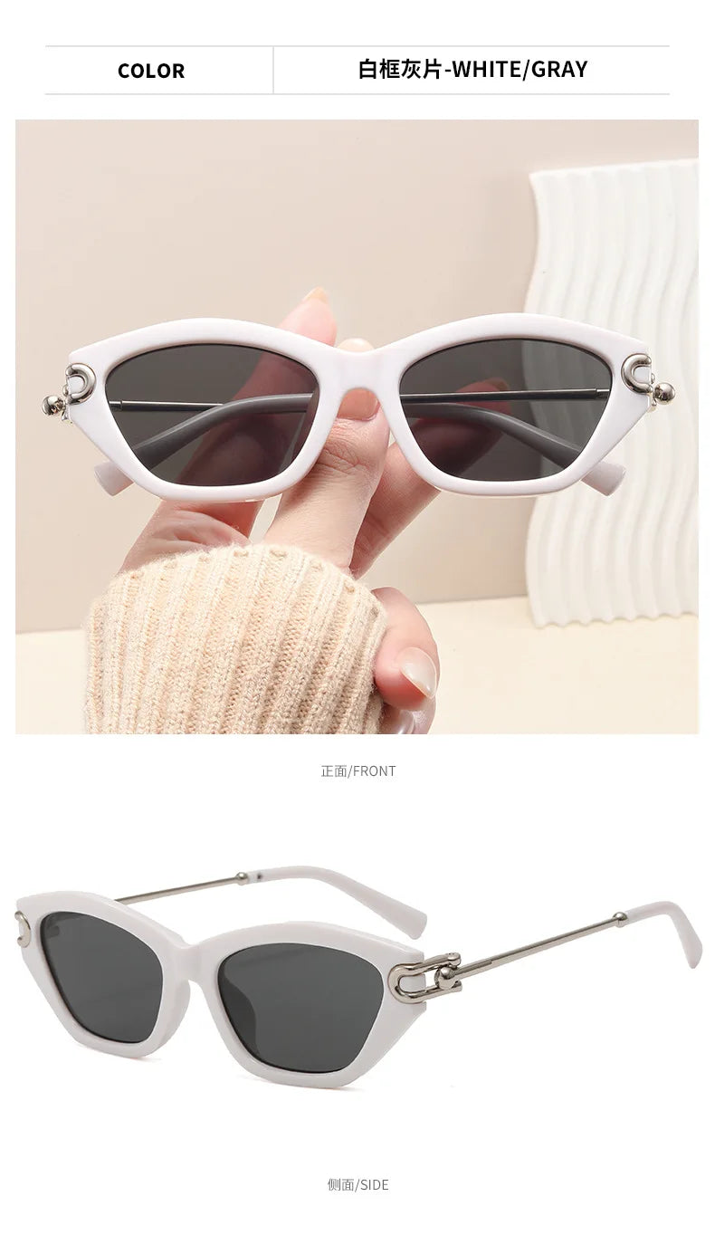 Knot Detail Cat Eye Sunglasses