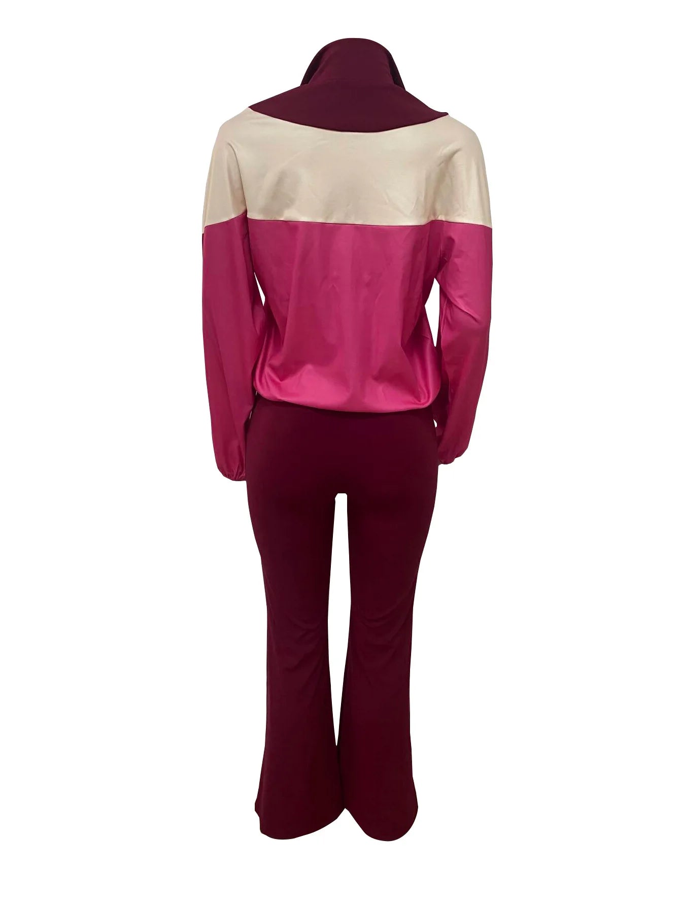 Pant Set Women Two Piece Sets Matching Sets Y2k Streetwear Zipper Coats Long Pants High Waist Sports Suit Sportswear 2025