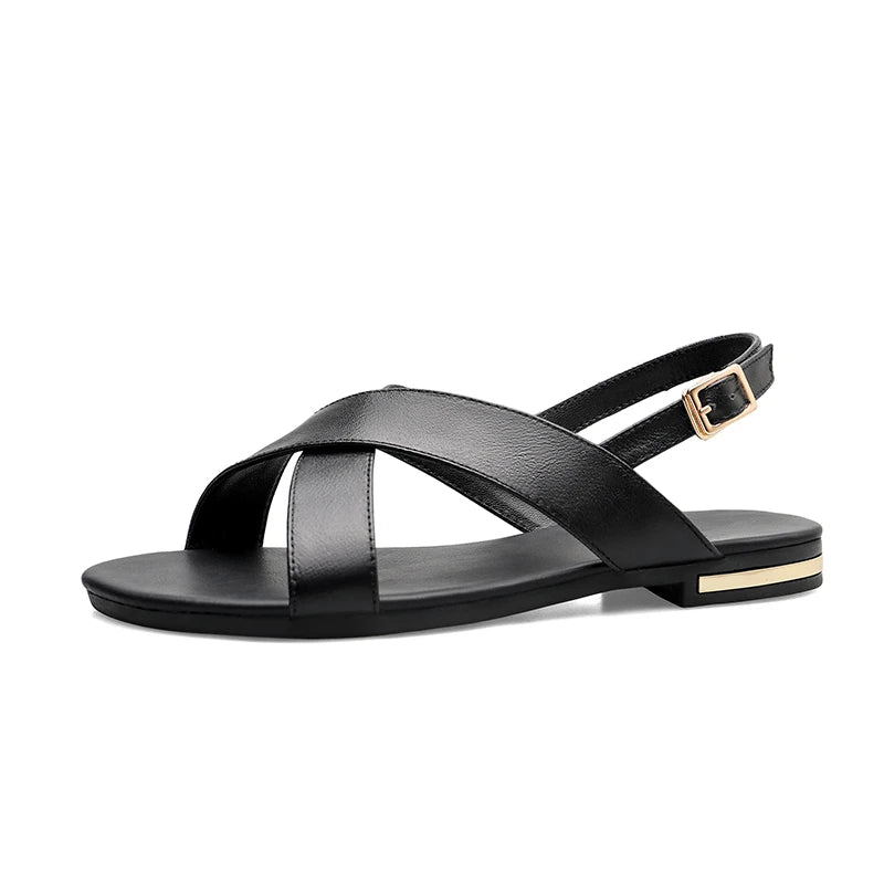 Breathable Genuine Leather Sandals